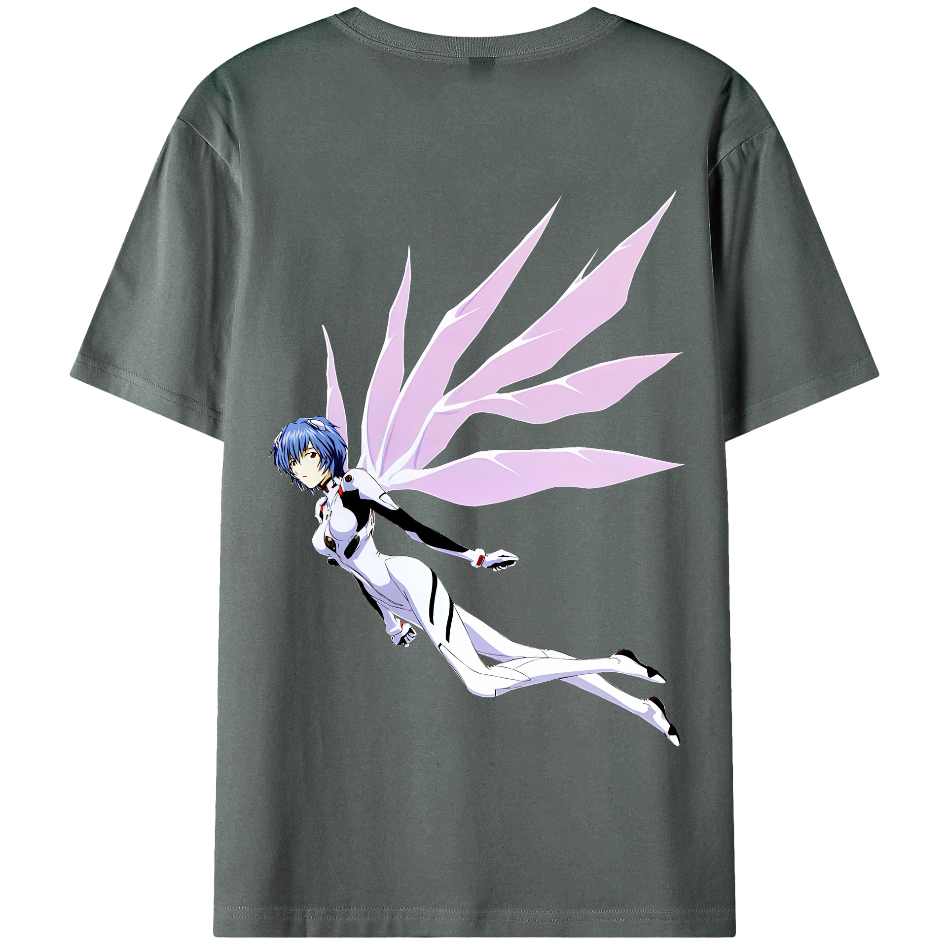 （画像用） EVA 新世紀エヴァンゲリオン 綿100％半袖Tシャツ（背面プリント）